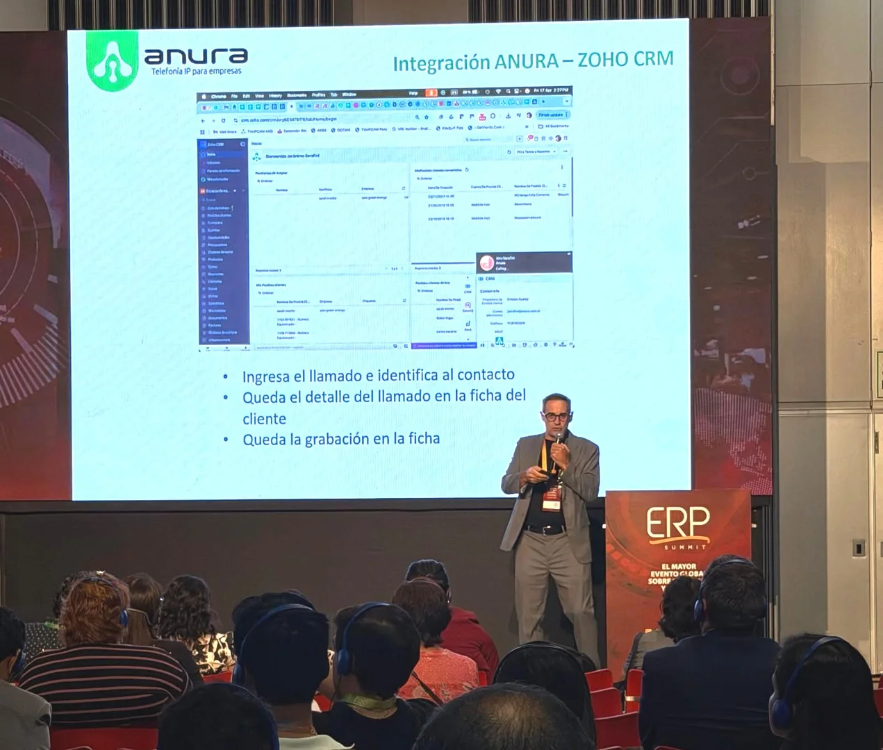You are currently viewing Anura en el ERP Summit Perú 2026: la telefonía IP como base estratégica de la IA